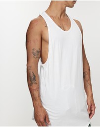 Surrounded By Ghosts - The Travertine Cotton Singlet