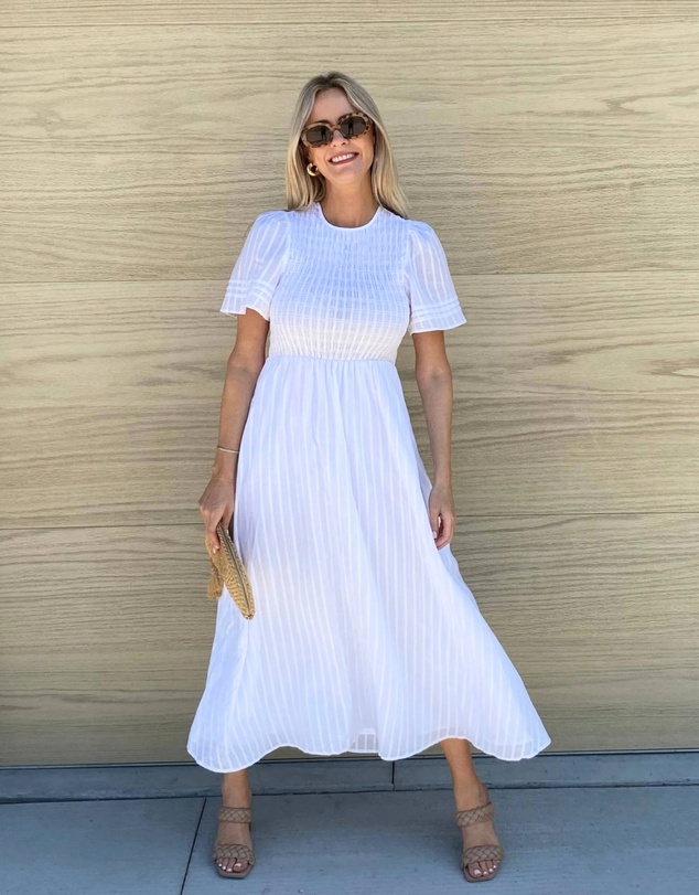 Esther & Co - Iolana Dress - White