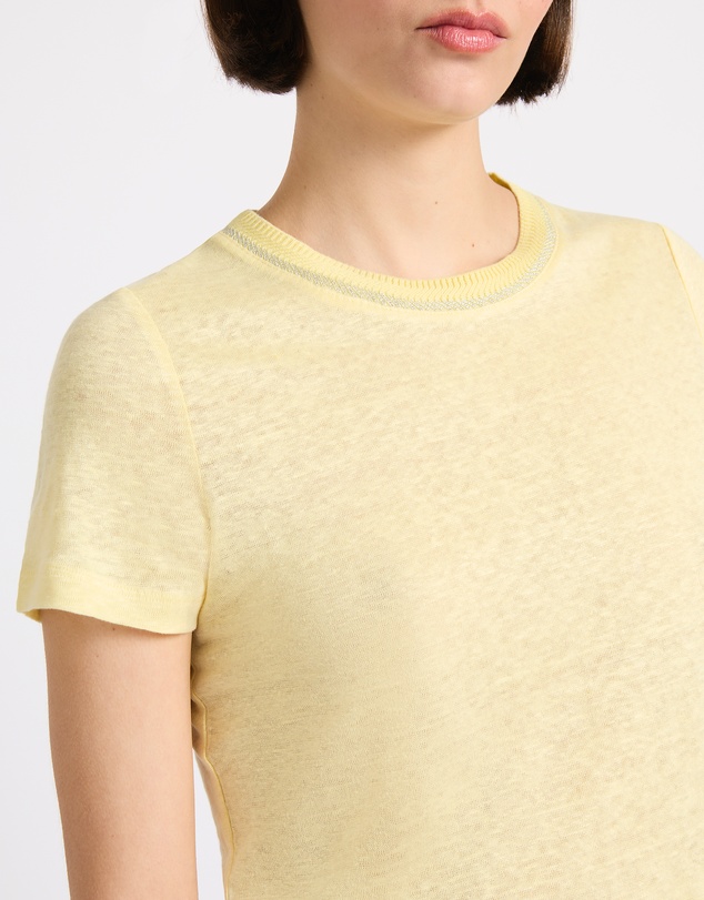 Marcs - Kat Linen Crew Neck Tee