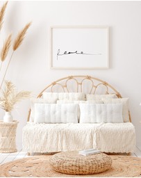 Olive et Oriel - Peace Handscripted Art Print