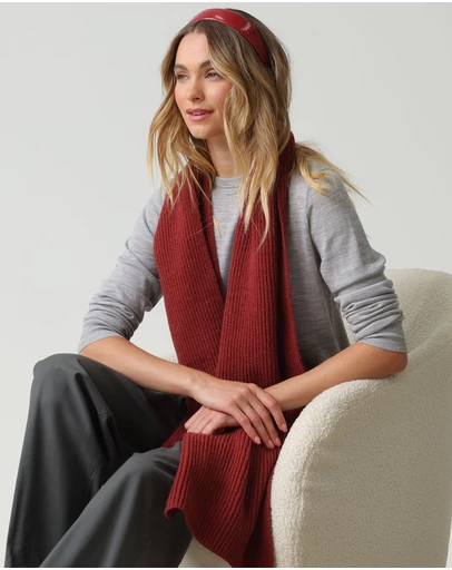 Morgan & Taylor - Stacy Rib Knit Scarf