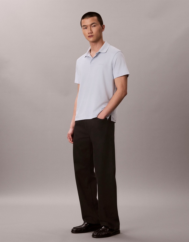 Calvin Klein - Slim Cotton Badge Polo Shirt
