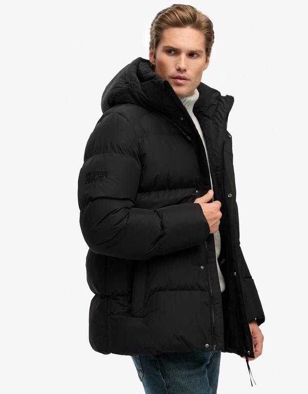 Superdry - Hooded 5 Baffle Sports Puffer