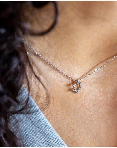 Chuchka - Eden Magen David Necklace Silver