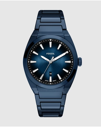 Fossil - Everett Blue Analogue Watch