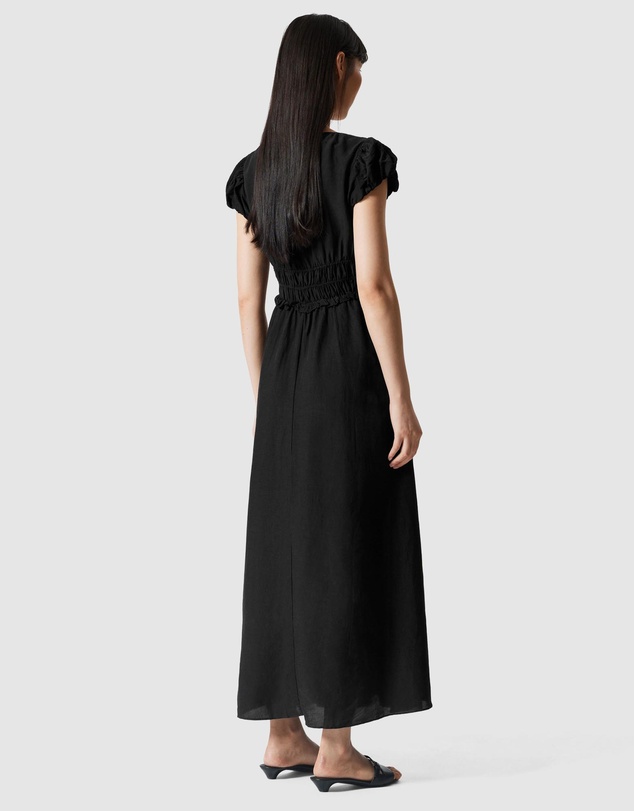 & Other Stories - Bubble-Sleeve Midi Dress