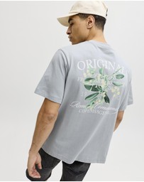 Jack & Jones - Catskills Cut Out Crew Neck Tee