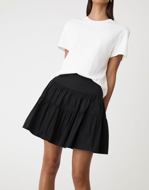 Forcast - Montana Tiered Mini Skirt
