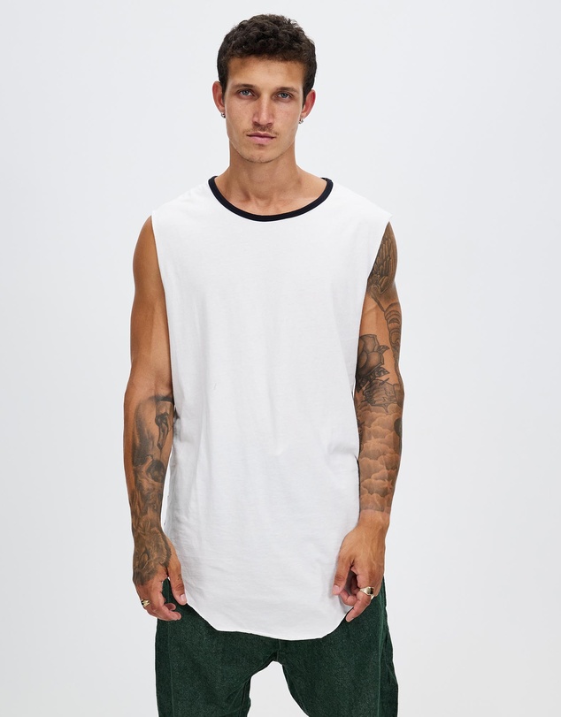 Surrounded By Ghosts - The Anorthite Cotton Muscle T-Shirt