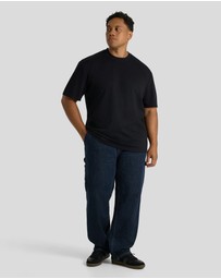 Johnny Bigg - Bias Stripe Relaxed Fit Tee