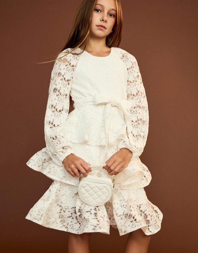Bardot Junior - Catalina Lace Dress - Kids-Teens