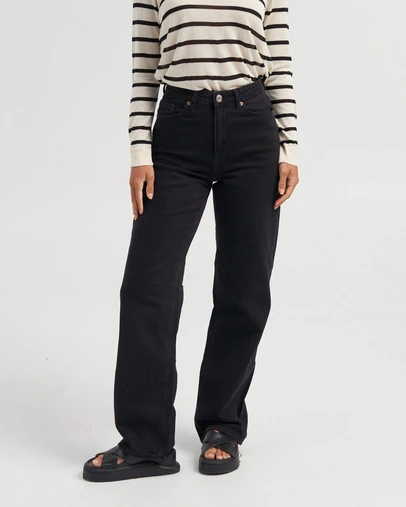 Vero Moda - Tessa High Waisted Wide Jeans