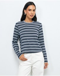 AERE - Stripe LS T-Shirt