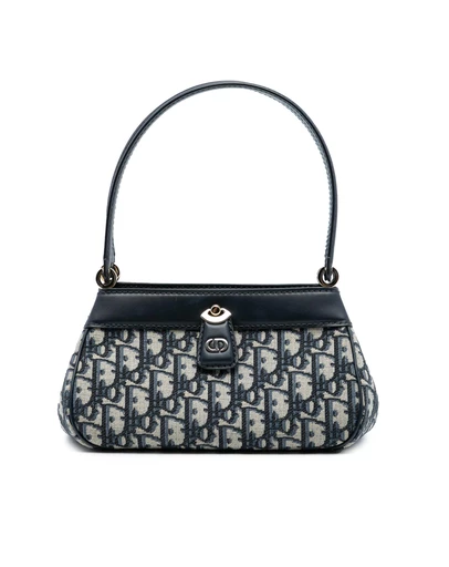 Pre-Loved by Azura Reborn - Pre-Loved Oblique Canvas Key Shoulder Bag