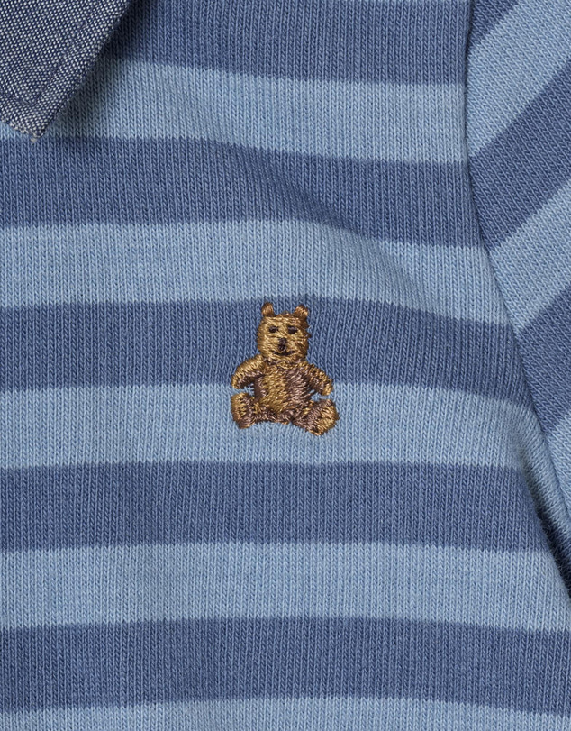 GAP - LS Rugby Bodysuit - Babies