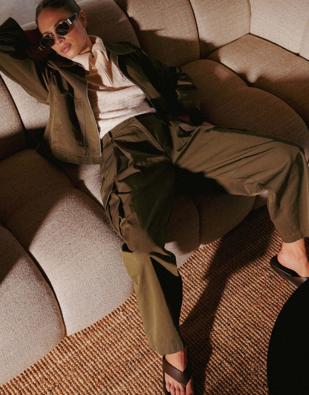 IDA+S - Emery Cotton Twill Cargo Pants