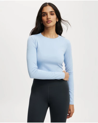 Cotton On Body Active - Open Tie Back LS Tee