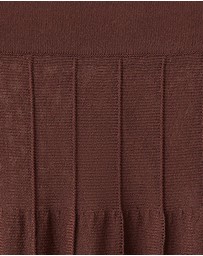 M.N.G - Knitted Long Skirt With Seam Detail
