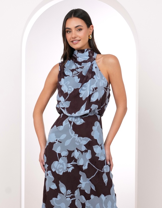 Pilgrim - Amira High Neck Midi Dress
