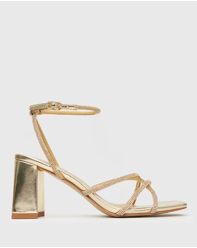 Betts - Nadine 2 Block Heel Strappy Sandals