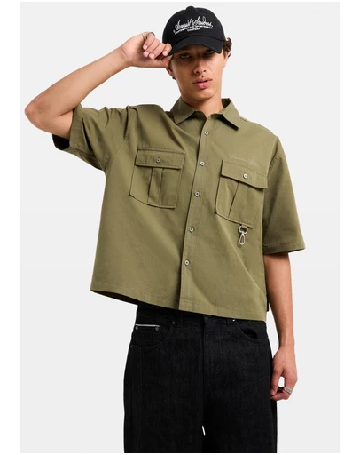 Black Noise White Rain - Gospel Short Sleeve Shirt