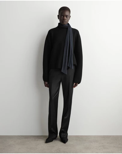 COS - Wool-Flannel Straight-Leg Trousers