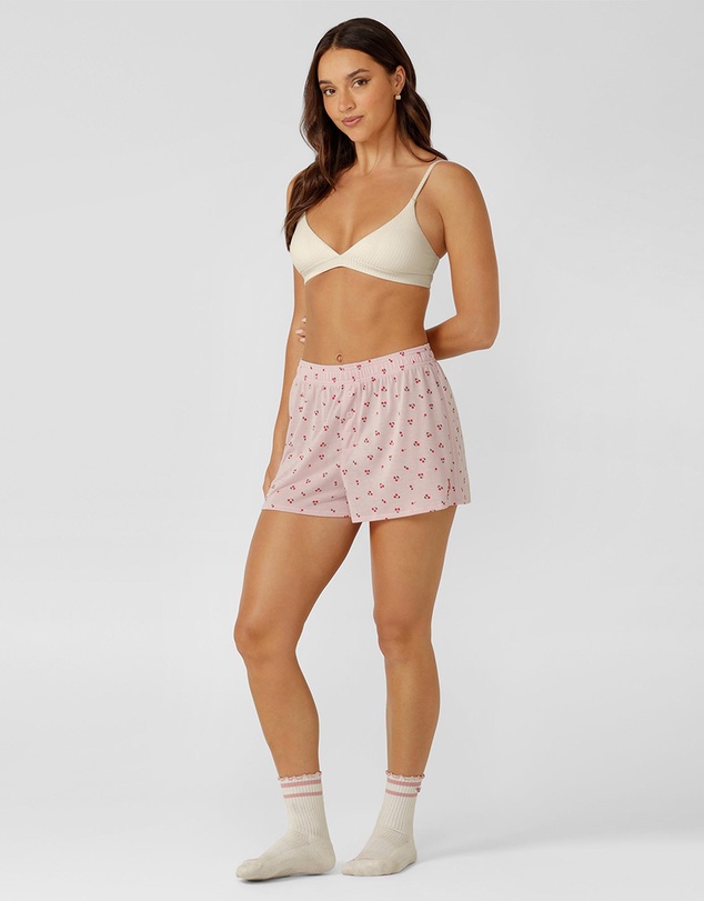 Lorna Jane - Cherry Sorbet Pyjamas Shorts