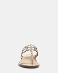 Vionic - Alvana Toe Post Sandal - Gold