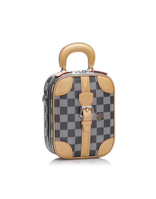 Pre-Loved by Azura Reborn - Pre-Loved Louis Vuitton Mini Keepall Damier Graphite Canvas Tote Bag
