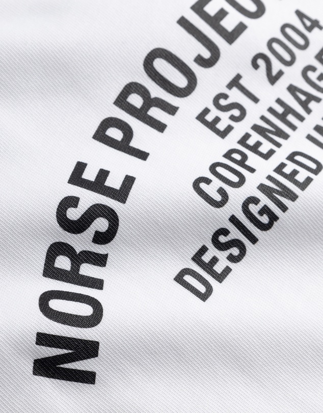 Norse Projects - Snekkersten Organic Arch Print T-Shirt