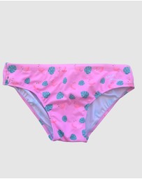 Salty Johnson - Pink Leaves Briefs