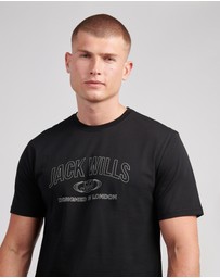 Jack Wills - Dystopia Stitch Graphic T-Shirt