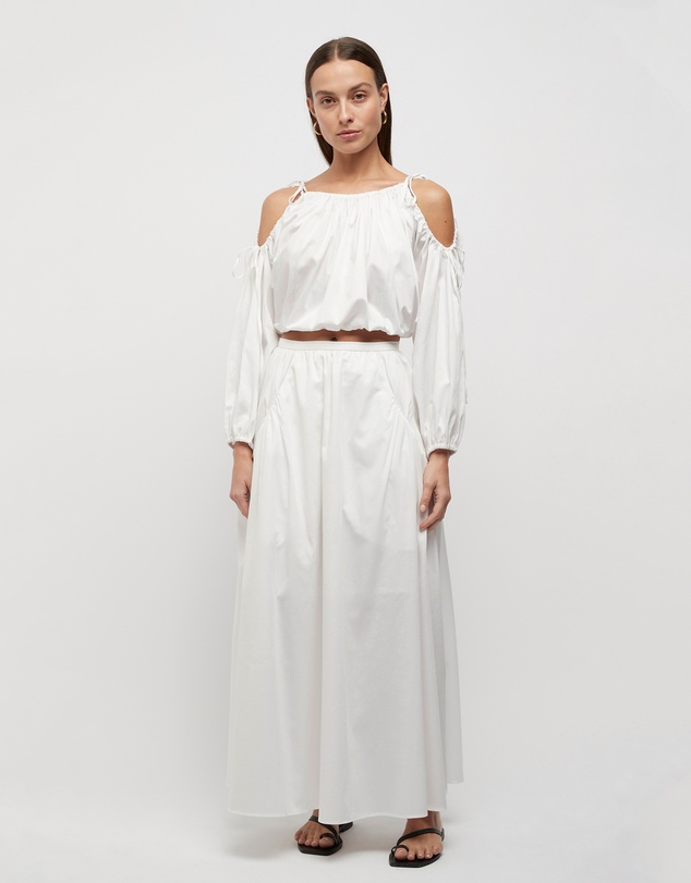 FRIEND of AUDREY - Kehlani Tie Crop Top