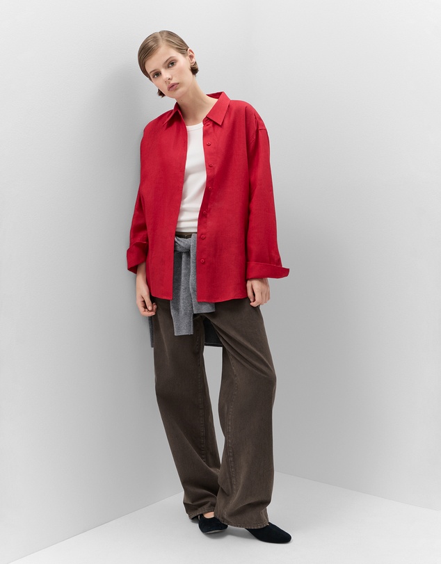 UNISON - The Classic Oversized Linen Shirt