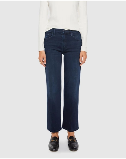 MOTHER - The Mid Rise Zip Rambler Ankle Jeans