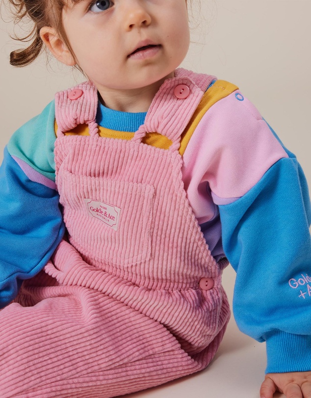 Goldie + Ace - Sammy Corduroy Overalls - Babies-Kids
