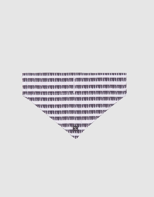 Mog & Bone - Dog Bandana - Black Mosaic Print