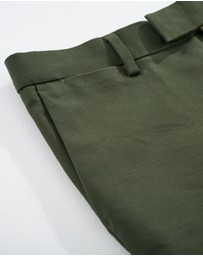 3 Wise Men - 3 Wise Men Huxton Pant - Army Green