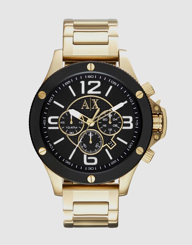 Armani Exchange - Armani Exchange Gold Watch AX1511