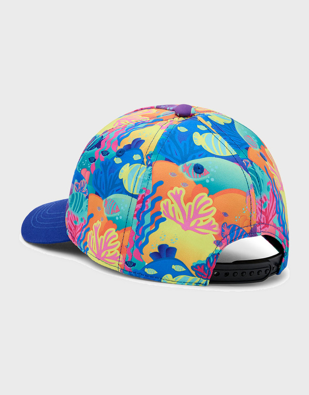 Budgy Smuggler - Kids Cap in Reef-reshing