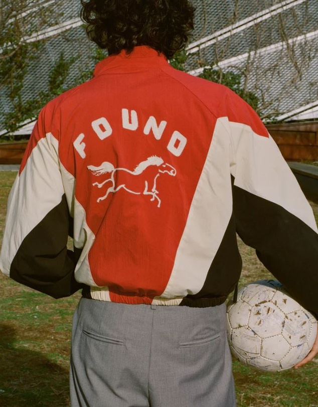 Found - Pine and Rose Track Jacket