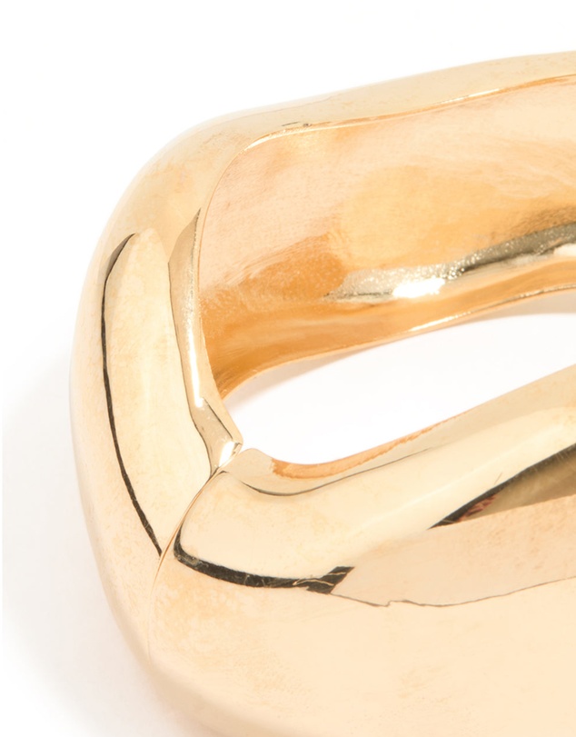 Lovisa - Gold Thick Wave Bangle