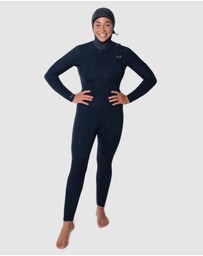 Coastlines - Insulator Series 5/4 Hooded Chest Zip Steamer - Women's