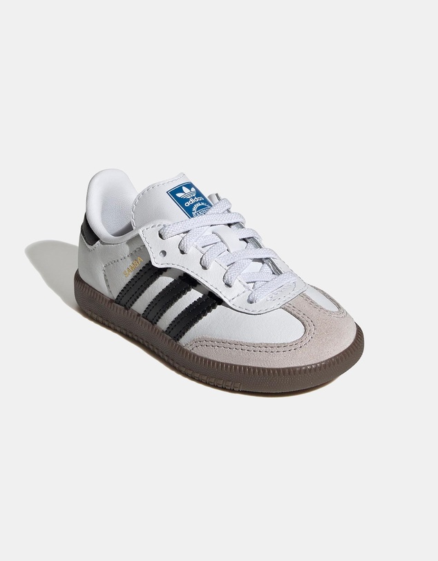 adidas Originals - Samba OG Comfort Closure Elastic Lace Shoes - Babies & Toddlers