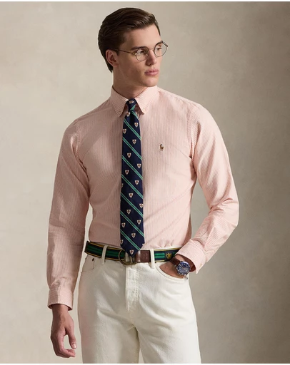 Polo Ralph Lauren - Custom Fit Striped Oxford Shirt