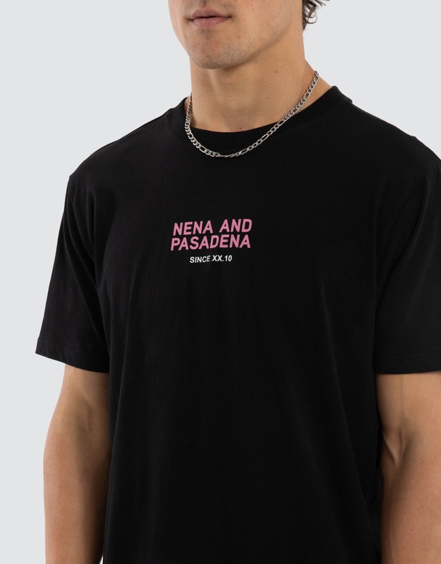 Nena & Pasadena - Linear Dual Curved Tee
