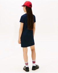 Tommy Hilfiger - Straight Punto Dress SS - Kids