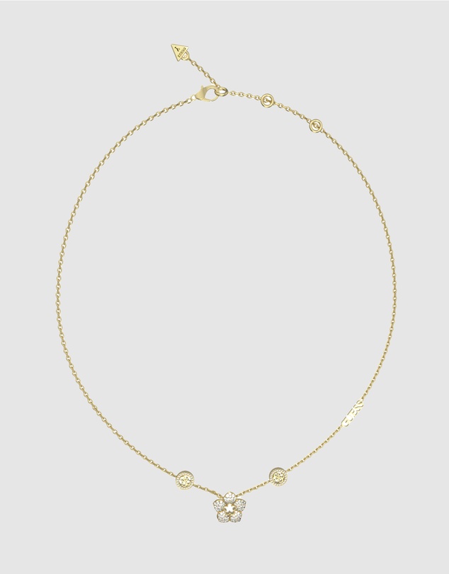 GUESS - Gold-Tone Shining Winter Necklace