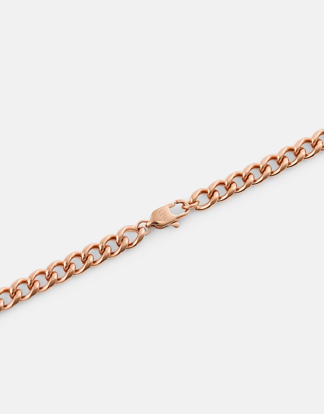 Daniel Wellington - Ellipse 4mm Cuban Chain Necklace 45cm