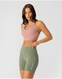 Lorna Jane - Lotus No Chafe Phone Pocket 16cm Bike Shorts